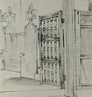 An illustration from Early renaissance architecture in England; a historical and descriptive account of the Tudor, Elizabethan, and Jacobean periods, 1500-1625, for the use of students and others (1914)