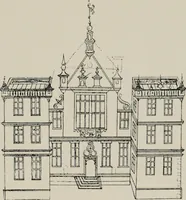 An illustration from Early renaissance architecture in England; a historical and descriptive account of the Tudor, Elizabethan, and Jacobean periods, 1500-1625, for the use of students and others (1914)
