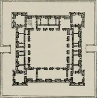 An illustration from Early renaissance architecture in England; a historical and descriptive account of the Tudor, Elizabethan, and Jacobean periods, 1500-1625, for the use of students and others (1914)