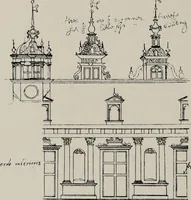 An illustration from Early renaissance architecture in England; a historical and descriptive account of the Tudor, Elizabethan, and Jacobean periods, 1500-1625, for the use of students and others (1914)