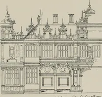 An illustration from Early renaissance architecture in England; a historical and descriptive account of the Tudor, Elizabethan, and Jacobean periods, 1500-1625, for the use of students and others (1914)