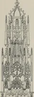 An illustration from Early renaissance architecture in England; a historical and descriptive account of the Tudor, Elizabethan, and Jacobean periods, 1500-1625, for the use of students and others (1914)