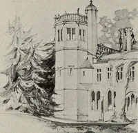 An illustration from Early renaissance architecture in England; a historical and descriptive account of the Tudor, Elizabethan, and Jacobean periods, 1500-1625, for the use of students and others (1914)