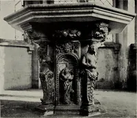 An illustration from Early renaissance architecture in England; a historical and descriptive account of the Tudor, Elizabethan, and Jacobean periods, 1500-1625, for the use of students and others (1914)