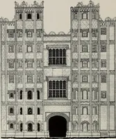 An illustration from Early renaissance architecture in England; a historical and descriptive account of the Tudor, Elizabethan, and Jacobean periods, 1500-1625, for the use of students and others (1914)
