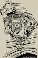 An illustration from Early renaissance architecture in England; a historical and descriptive account of the Tudor, Elizabethan, and Jacobean periods, 1500-1625, for the use of students and others (1914)