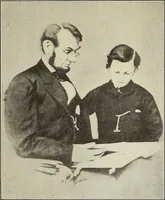 An illustration from Early speeches of Abraham Lincoln, 1830-1860 (1909)