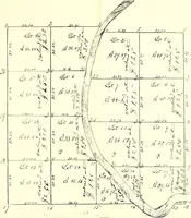 An illustration from The early surveyors and surveying in Illinois (1891)