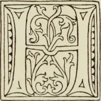 An illustration from Early woodcut initials : containing over thirteen hundred reproductions of ornamental letters of the fifteenth and sixteenth centuries (1908)
