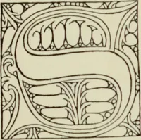 An illustration from Early woodcut initials : containing over thirteen hundred reproductions of ornamental letters of the fifteenth and sixteenth centuries (1908)