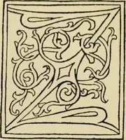 An illustration from Early woodcut initials : containing over thirteen hundred reproductions of ornamental letters of the fifteenth and sixteenth centuries (1908)