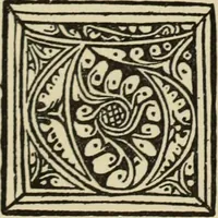 An illustration from Early woodcut initials : containing over thirteen hundred reproductions of ornamental letters of the fifteenth and sixteenth centuries (1908)