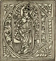 An illustration from Early woodcut initials : containing over thirteen hundred reproductions of ornamental letters of the fifteenth and sixteenth centuries (1908)