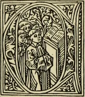 An illustration from Early woodcut initials : containing over thirteen hundred reproductions of ornamental letters of the fifteenth and sixteenth centuries (1908)