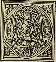 An illustration from Early woodcut initials : containing over thirteen hundred reproductions of ornamental letters of the fifteenth and sixteenth centuries (1908)