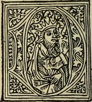 An illustration from Early woodcut initials : containing over thirteen hundred reproductions of ornamental letters of the fifteenth and sixteenth centuries (1908)