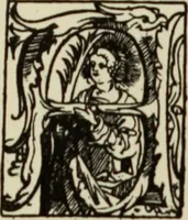 An illustration from Early woodcut initials : containing over thirteen hundred reproductions of ornamental letters of the fifteenth and sixteenth centuries (1908)