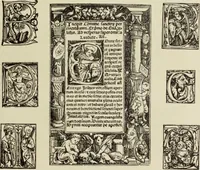 An illustration from Early woodcut initials : containing over thirteen hundred reproductions of ornamental letters of the fifteenth and sixteenth centuries (1908)