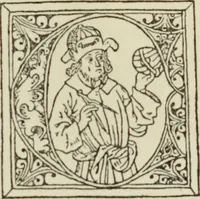 An illustration from Early woodcut initials : containing over thirteen hundred reproductions of ornamental letters of the fifteenth and sixteenth centuries (1908)