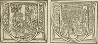 An illustration from Early woodcut initials : containing over thirteen hundred reproductions of ornamental letters of the fifteenth and sixteenth centuries (1908)