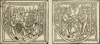 An illustration from Early woodcut initials : containing over thirteen hundred reproductions of ornamental letters of the fifteenth and sixteenth centuries (1908)