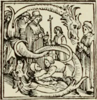 An illustration from Early woodcut initials : containing over thirteen hundred reproductions of ornamental letters of the fifteenth and sixteenth centuries (1908)