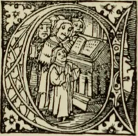 An illustration from Early woodcut initials : containing over thirteen hundred reproductions of ornamental letters of the fifteenth and sixteenth centuries (1908)