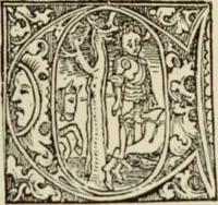 An illustration from Early woodcut initials : containing over thirteen hundred reproductions of ornamental letters of the fifteenth and sixteenth centuries (1908)