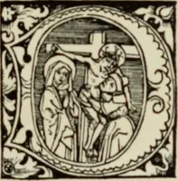 An illustration from Early woodcut initials : containing over thirteen hundred reproductions of ornamental letters of the fifteenth and sixteenth centuries (1908)