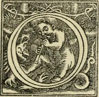 An illustration from Early woodcut initials : containing over thirteen hundred reproductions of ornamental letters of the fifteenth and sixteenth centuries (1908)