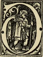 An illustration from Early woodcut initials : containing over thirteen hundred reproductions of ornamental letters of the fifteenth and sixteenth centuries (1908)