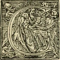 An illustration from Early woodcut initials : containing over thirteen hundred reproductions of ornamental letters of the fifteenth and sixteenth centuries (1908)