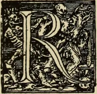 An illustration from Early woodcut initials : containing over thirteen hundred reproductions of ornamental letters of the fifteenth and sixteenth centuries (1908)