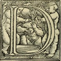 An illustration from Early woodcut initials : containing over thirteen hundred reproductions of ornamental letters of the fifteenth and sixteenth centuries (1908)