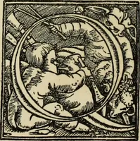 An illustration from Early woodcut initials : containing over thirteen hundred reproductions of ornamental letters of the fifteenth and sixteenth centuries (1908)