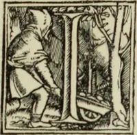 An illustration from Early woodcut initials : containing over thirteen hundred reproductions of ornamental letters of the fifteenth and sixteenth centuries (1908)