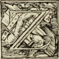 An illustration from Early woodcut initials : containing over thirteen hundred reproductions of ornamental letters of the fifteenth and sixteenth centuries (1908)