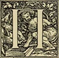 An illustration from Early woodcut initials : containing over thirteen hundred reproductions of ornamental letters of the fifteenth and sixteenth centuries (1908)