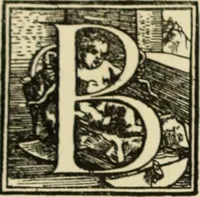 An illustration from Early woodcut initials : containing over thirteen hundred reproductions of ornamental letters of the fifteenth and sixteenth centuries (1908)