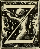 An illustration from Early woodcut initials : containing over thirteen hundred reproductions of ornamental letters of the fifteenth and sixteenth centuries (1908)