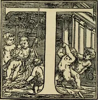 An illustration from Early woodcut initials : containing over thirteen hundred reproductions of ornamental letters of the fifteenth and sixteenth centuries (1908)