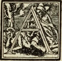 An illustration from Early woodcut initials : containing over thirteen hundred reproductions of ornamental letters of the fifteenth and sixteenth centuries (1908)