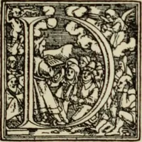 An illustration from Early woodcut initials : containing over thirteen hundred reproductions of ornamental letters of the fifteenth and sixteenth centuries (1908)