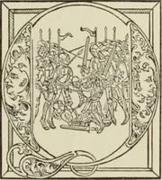 An illustration from Early woodcut initials : containing over thirteen hundred reproductions of ornamental letters of the fifteenth and sixteenth centuries (1908)