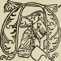 An illustration from Early woodcut initials : containing over thirteen hundred reproductions of ornamental letters of the fifteenth and sixteenth centuries (1908)