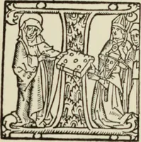 An illustration from Early woodcut initials : containing over thirteen hundred reproductions of ornamental letters of the fifteenth and sixteenth centuries (1908)