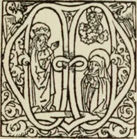 An illustration from Early woodcut initials : containing over thirteen hundred reproductions of ornamental letters of the fifteenth and sixteenth centuries (1908)