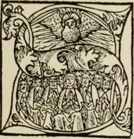An illustration from Early woodcut initials : containing over thirteen hundred reproductions of ornamental letters of the fifteenth and sixteenth centuries (1908)