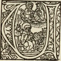 An illustration from Early woodcut initials : containing over thirteen hundred reproductions of ornamental letters of the fifteenth and sixteenth centuries (1908)