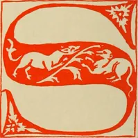 An illustration from Early woodcut initials : containing over thirteen hundred reproductions of ornamental letters of the fifteenth and sixteenth centuries (1908)